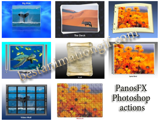 PanosFX Photoshop actions коллекция 