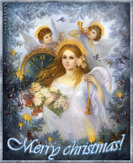 Merry Christmas! ангелы