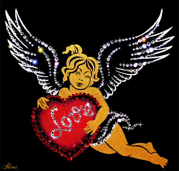 Ангел с сердечком