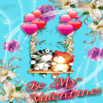 Be My Valentine! (котята на качелях)