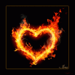 Огонь, сердце