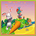 Кролик и морковь