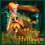 Happy Halloween(маленькая ведьмочка)